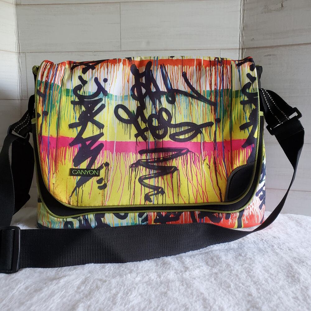 Canyon Graffiti Kickflip Notebook Bag Limited Edition